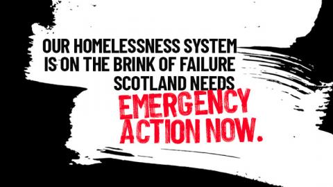 The First Minister must act to end housing emergency. 